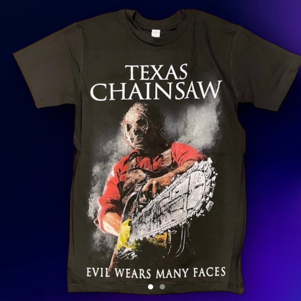 texas chainsaw tshirt for men
